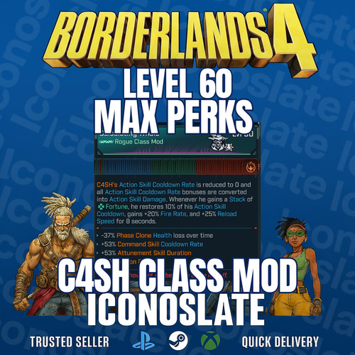 Borderlands modded classe - |,