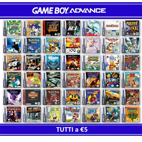 Nintendo game boy - advance, gba