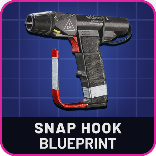 Snap hook blueprint - hook, arc