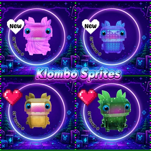 Klombo sprites cacciatore di - klombo,