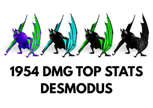 Desmodus 1954 dmg top stats - 1954,