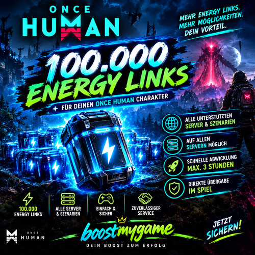 Once human 100 000 energy - once, 100.000