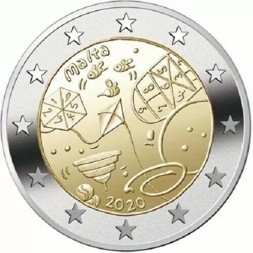 Malta 2020 euro fdc giochi - fdc,
