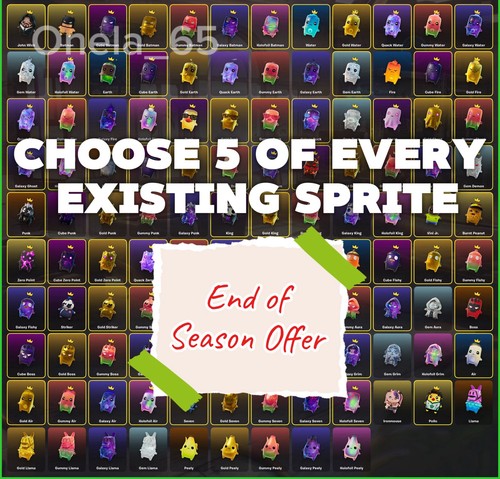 Scegli ogni sprite - sprite,